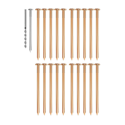 Solid Copper Clout Nails Sturdy Practical for Roof Boat Stump Removal