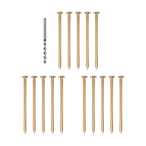 Solid Copper Clout Nails Sturdy Practical for Roof Boat Stump Removal