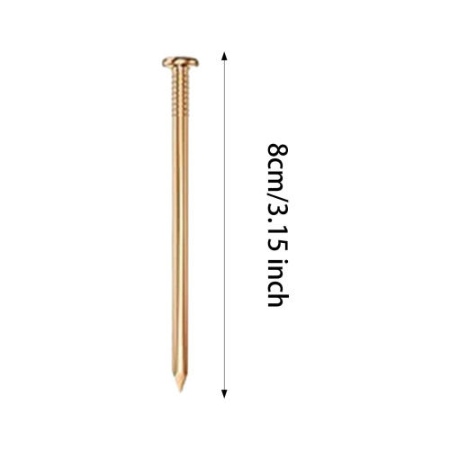 Solid Copper Clout Nails Sturdy Practical for Roof Boat Stump Removal 1