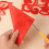 24Pcs Handmade Red Paper Cuttings Window Clings-Junior version 6