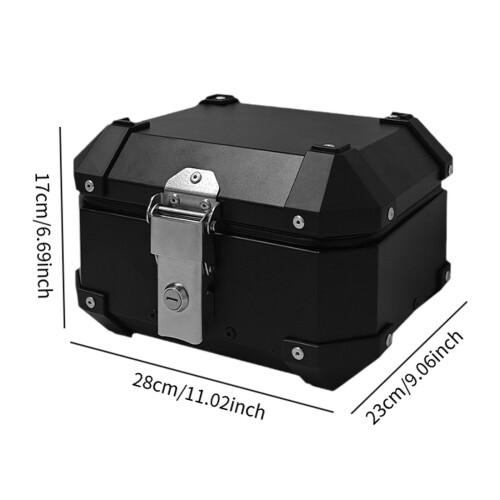 Generic Motorcycle Top Case 10L Stable for Travel Accessories Motorbik 1