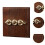 Wooden Lighting Switch Plate Premium Brass Lever Switch for Bar Kitche 3