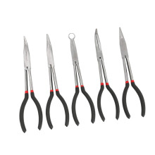 Long Needle Nose Pliers Set Cars Portable Home Machine Repairing Wire