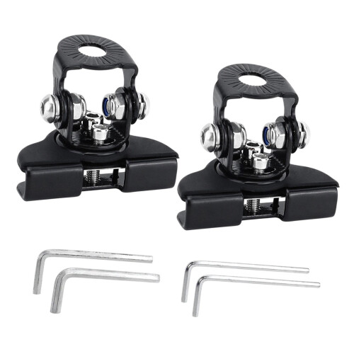 2x Generic LED Light Bar Mounting Brackets Work Pod Light Mount Clamps