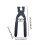 Leather Hole Puncher Tool Practical Handheld Pliers for Saddles Straps 2