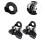 2x Generic LED Light Bar Mounting Brackets Work Pod Light Mount Clamps 3