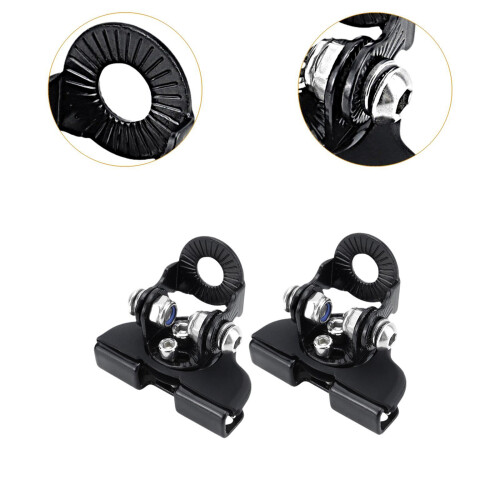 2x Generic LED Light Bar Mounting Brackets Work Pod Light Mount Clamps 2