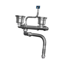 Sink Drain Pipe Accessory Replaces Sink Waste Pipe for Washbasin Hotel
