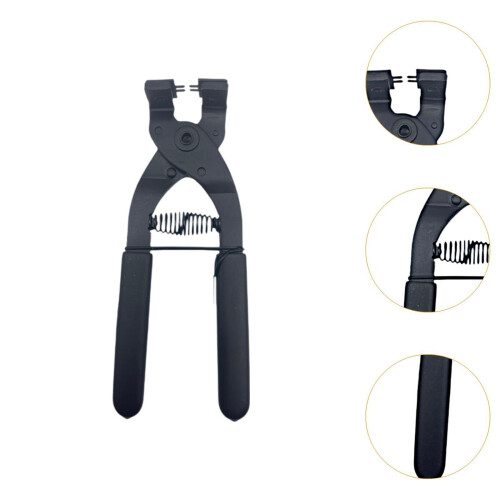 Leather Hole Puncher Tool Practical Handheld Pliers for Saddles Straps 2