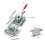 Heavy Duty Large Toggle Clamp Latch Premium for Machine Industrial Equ 2