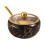 Stainless Steel Condiment Container Elegant Sugar Bowl-Black 1
