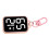 Small Electronic Watch For Kids Backpack Attachments-Pink color 1