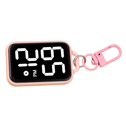 Small Electronic Watch For Kids Backpack Attachments-Pink color