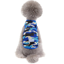 kladzum Fashion Pet Spring and Summer Camouflage Print Patchwork Costumes Pet vests Dog Clothes and Costumes
