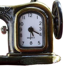1Pcs Railroad Pocket Watch in Bronze Alloy for Men's Mechanical Style