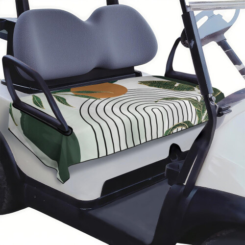 Capa para assento de carrinho de golfe em microfibra, 130 x 79 cm (51 x 31 polegadas)