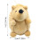 Peluche hérisson indestructible pour mâcheurs agressifs1 2