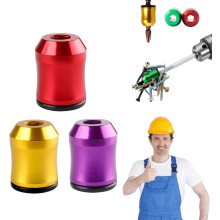 Strong Magnetic Screw Ring Holder – Removable, Compatible with Power Tools, Mechanics & Carpenters (Red/Yellow/Purple)