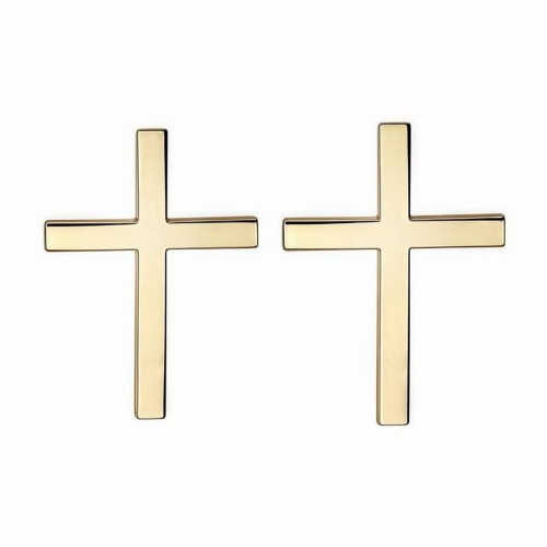 Honmine religious cross car decal set 2 pieces 1