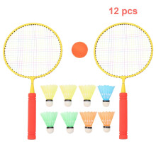 Lightweight Badminton Racket Set for Kids with Colorful Tint - Perfect for Children Ages 5 to 12 Years Old