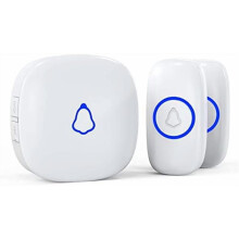 Wireless Doorbell Waterproof 1000ft Range 2 Remotes