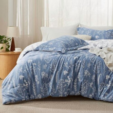 Zestaw dwustronnych pościeli Queen Floral 3-częściowy