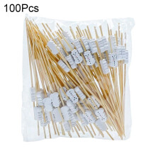 100 Christmas Bamboo Cocktail Picks Santa Claus Snowflake Tree Drink Fruit Dessert Decor Christmas Food Toothpicks Party 2025