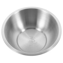 Steel Mixing Bowl Stainless Steel Bowl Silver Beating Eggs Food Preparation 1Pack