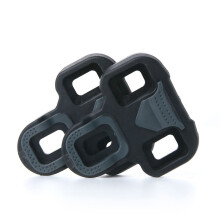 OUNONA Bicycle Pedal Lock Tricycle Pedals Toe Clips for Crank Bicycles Bikes Black