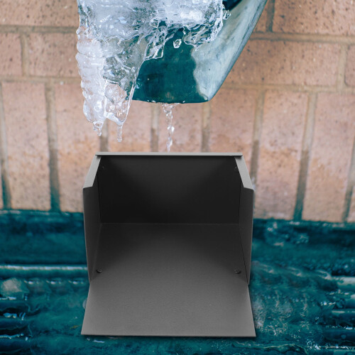 Gutter Splash Guard Aluminum Alloy 1 Set 2