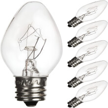 Ampoules Ă bougie HIBIBUD15W E12 (lot de 6)