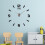 Oversized Large Wall Clock Big Clocks for Living Room Black 5