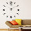 Oversized Large Wall Clock Big Clocks for Living Room Black 6