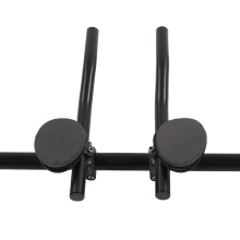 Bike Split Rest Handlebar Aluminum Alloy Bike Armrest TT Relax Bar with Sponge Pad for Long Distance Riding