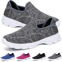 Comfort Breathable Slip-On Sneakers for Women Walking Shoes Lightweight Casual Tennis Shoes for Walking & Sports Sneakers with Arch Support
