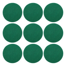 10pcs Air Hockey Patches Pusher Pad Replacement Air Hockey Table Accessories 2.91x2.91x0.08in