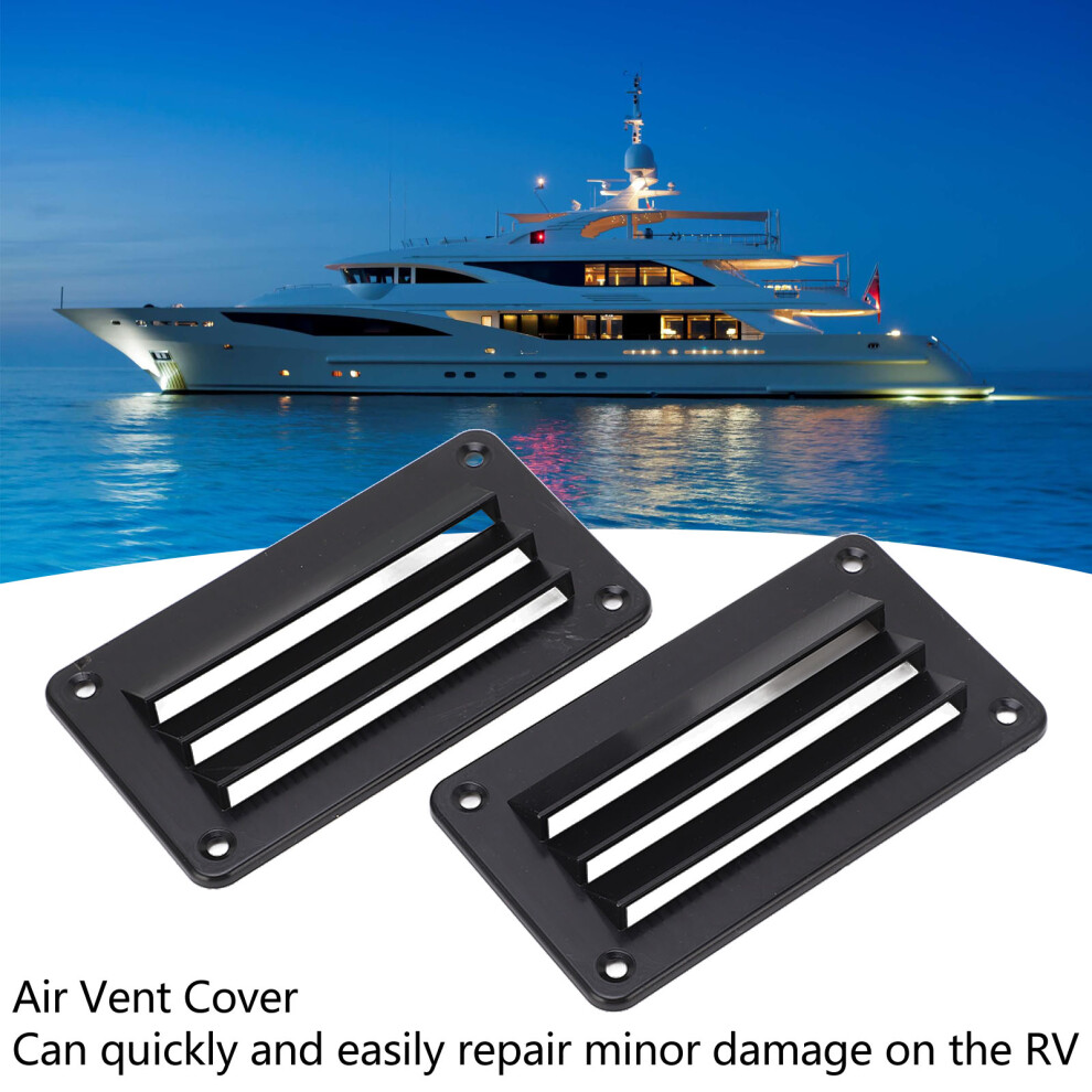 Rv Ventilation Grille 2 Pack Black 7293282930261