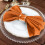 BalsaCircle5Pieces20" Polyester-Stoffservietten Orange 6