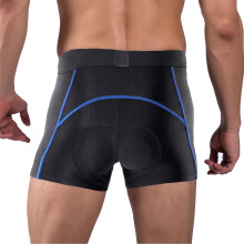Pantalones cortos de ciclismo para hombre, ligeros y transpirables, con acolchado 5D.