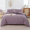 Σετ παπλωμάτων Dusty Purple Twin/Twin XL για αγόρια και κορίτσια, 1 παπλωματοθήκη & 1 4