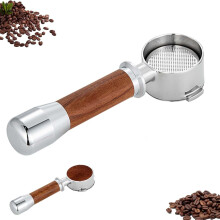 51-mm-Siebträger ohne Boden, 58-mm-Siebträger ohne Boden, professionelles Espressozubehör für die Heim- und Gewerbebrauerei