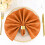 BalsaCircle5Pieces20" Polyester-Stoffservietten Orange 4