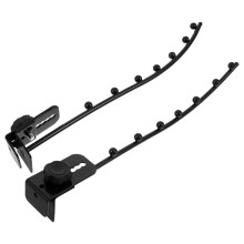 Barre de suspension réglable en acier inoxydable pour placard ou balcon