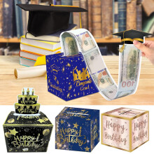 PRETXORVE Boîte Surprise Tirage au Sort Anniversaire Tirage au Sort Remise de Diplômes Décoration Boîte Tirage au Sort