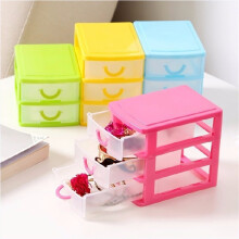 2/3-Layer Plastic Organizer Box with Adjustable, Removable Dividers for Jewelry, Beads, Earrings, Hooks & Small Accessories