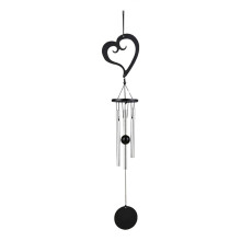 Ornements artisanaux en métal - Carillon de méditation suspendu, petit carillon pour chambre à coucher, musique, vent frais, cadeau, carillon