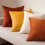 Ensemble de 2 housses de coussin en velours 20x20 pouces 4