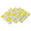 FRCOLOR16 τεμάχια δίσκος χαρτοπετσετών λεμονιού Ειδικά σερβίτσια εορτασμού 7