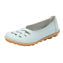 Damesko med kilehæl, uformelle sko, slip-on, damesko, komfortable gåsko, flate sko, kjøring, sklisikre, lave plattformsko