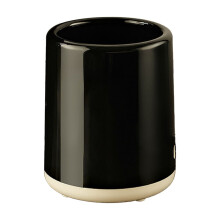 Poubelle de 13 litres (3,4 gallons), poubelle de cuisine, corbeille à déchets pour cuisine, chambre, salle de bain, bureau, poubelle étanche, noire